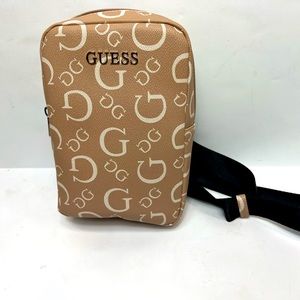 Guess taupe waist bag